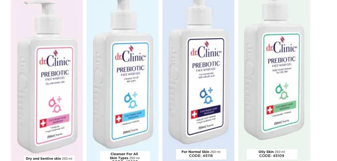 Dr. Clinic Prebiotic Face Wash Gel