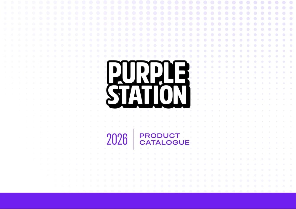 Purple Station catalogue cover