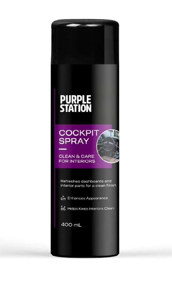 Purple Station Automotive Care Essentials Cockpit Spray