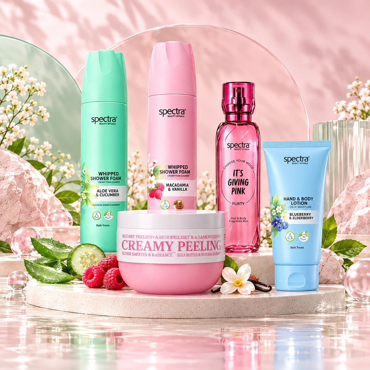 Spectra product collection